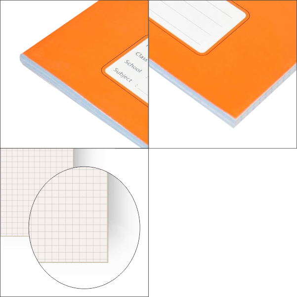 200-page Exercise Book Maths