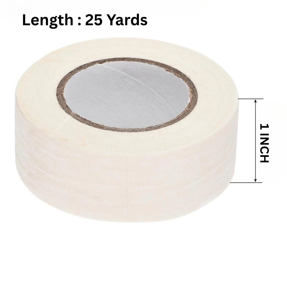 1" Masking Tape White 25 Yard