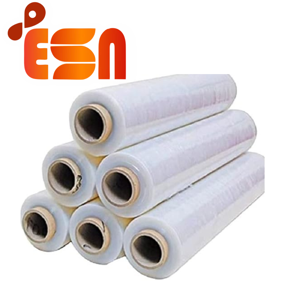 Clear Stretch Films Rolls 1.5kg - 400g Core (gross including 1.5 core)