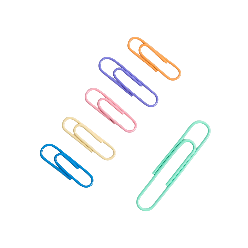 Paper Clip-Vinyl Color 33mm
