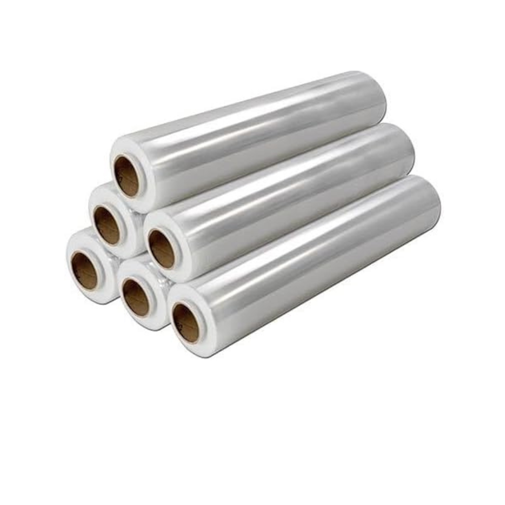 Clear Stretch Films Rolls 2.3kg - 400g Core (gross including 2.3kg core)