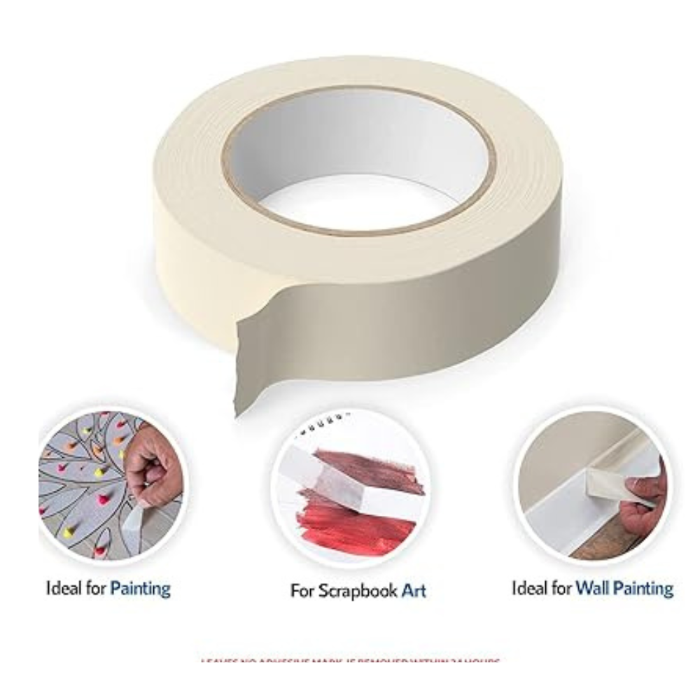 2" Masking Tape White 20 Yard