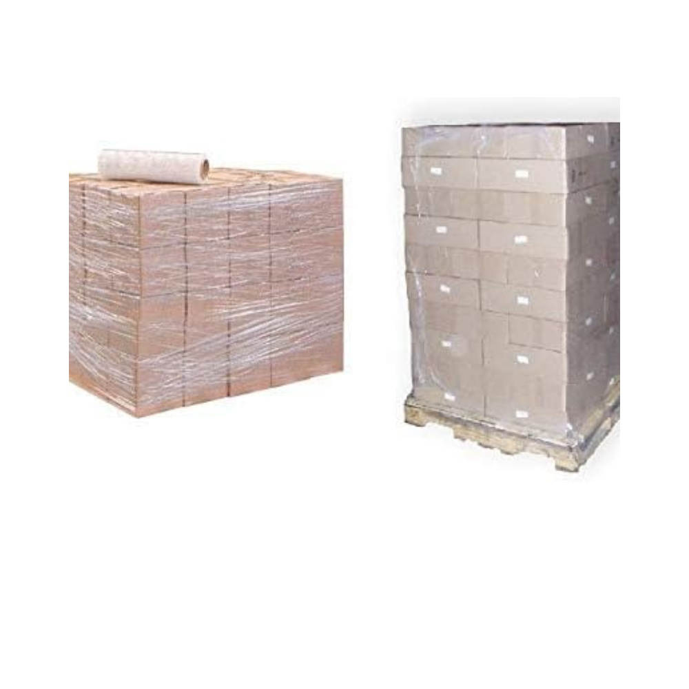Clear Stretch Films Rolls 1.5kg - 400g Core (gross including 1.5 core)