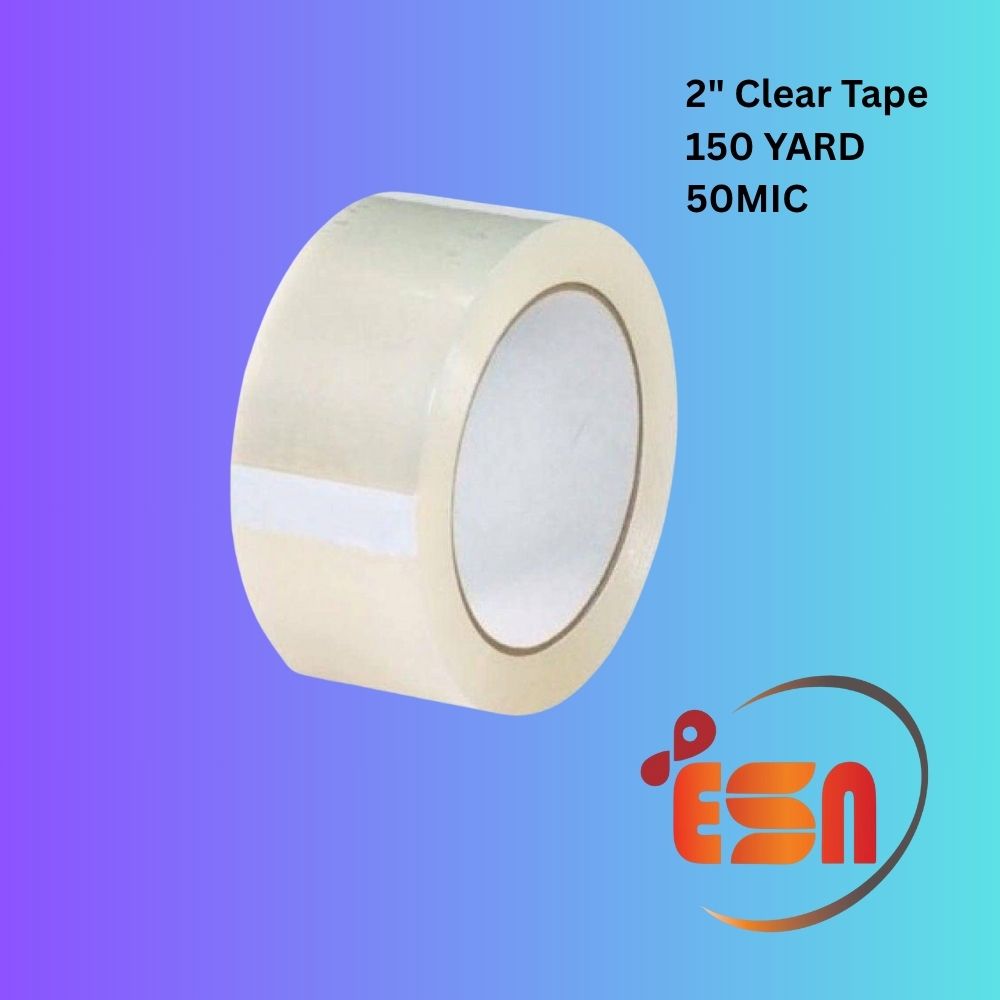 2" Clear Tape 150 YARD /50MIC