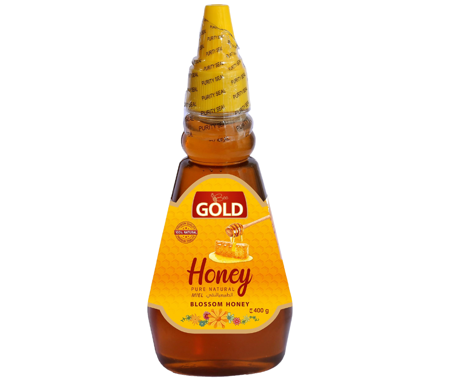 Bee Gold Blossom Honey Squeeze Cone 400g