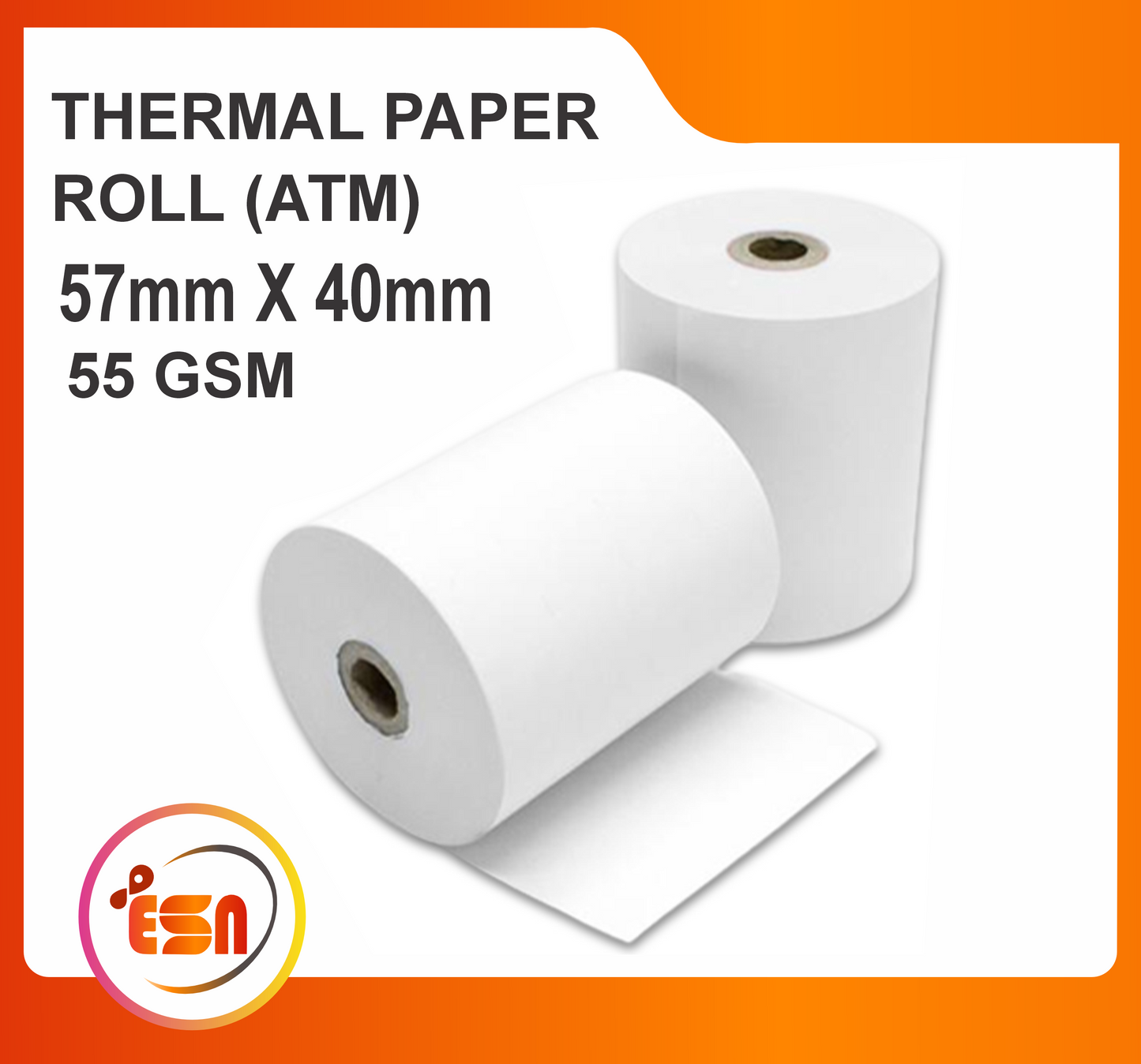 Thermaroll Atm Machine 57*40mm 55gsm