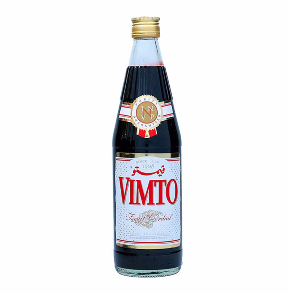 Vimto Fruit Syrup Concentrate - Flavourful Fruit Cordial for Drinks -710ML
