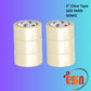 2" Clear Tape 100 YARD /50MIC