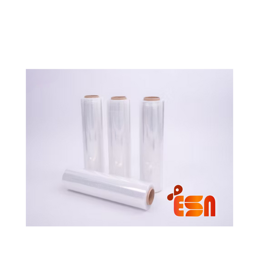 Clear Stretch Films Rolls 1kg - 400g Core (gross including 1kg core)
