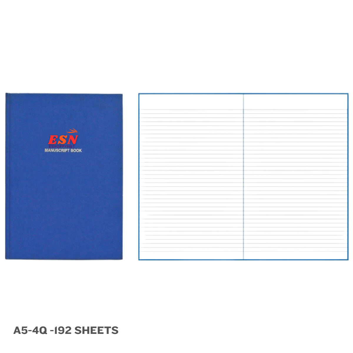 A5-4Q Manuscript Book-192 Sheets