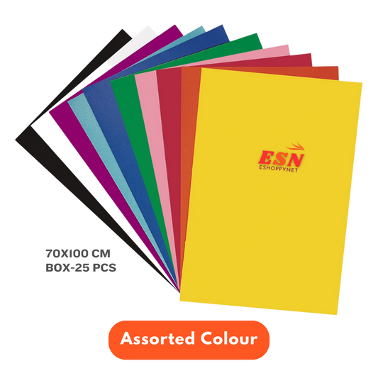 Foam Board-Assorted Colour-70x100 CM