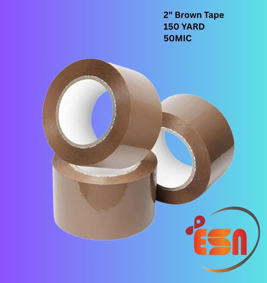 2" BROWN Tape 150YARD /50MIC