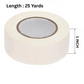 1" Masking Tape White 25 Yard