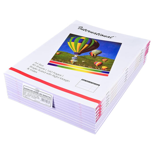 A4 Single Line Exercise Book 100 Sheets