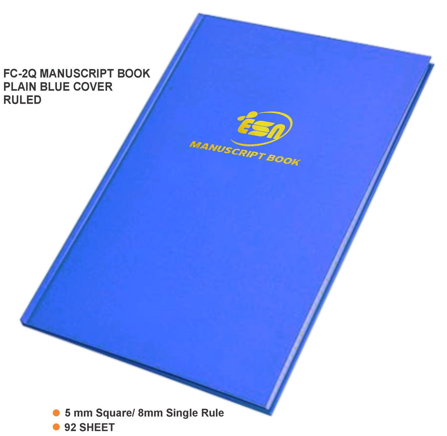 FC-2Q MANUSCRIPT BOOK BLUE/MARB