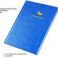 FC-8Q MANUSCRIPT BOOK BLUE/MARB