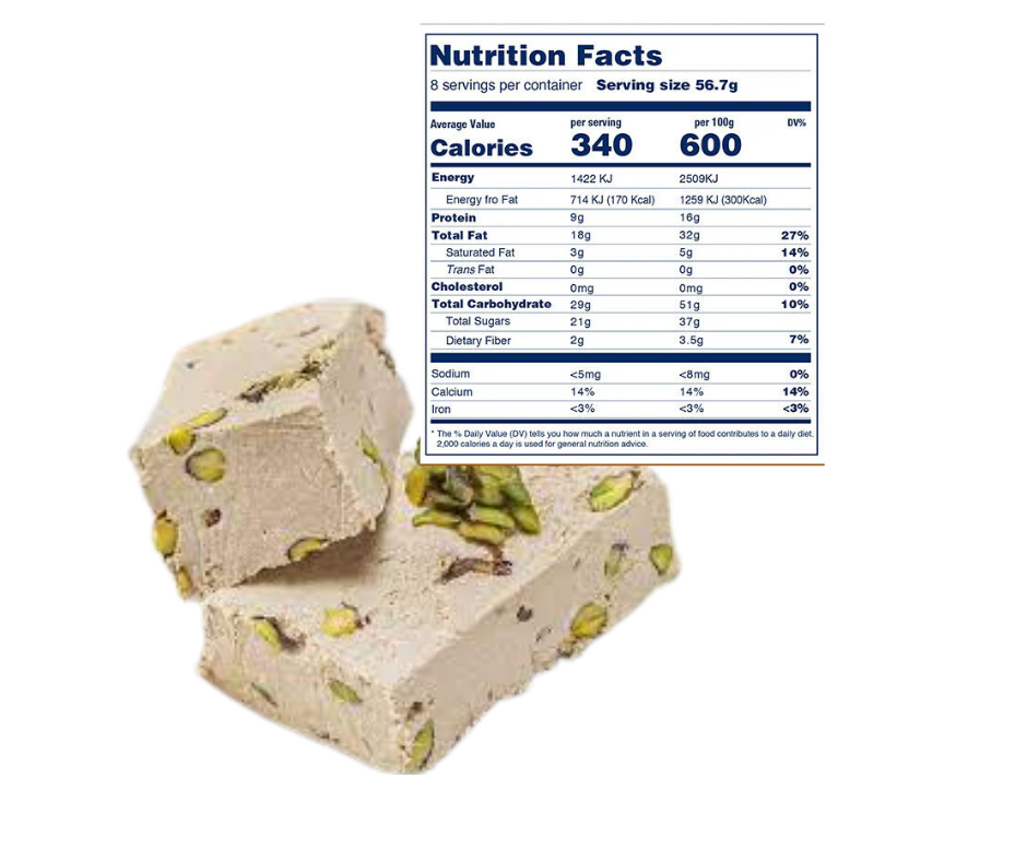 Al Ameera Halawa With Pistachio, 400g