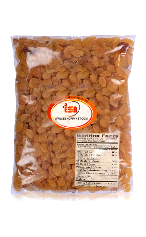 ESN Kimis (Brown Raisins) - 1 Kg Pack