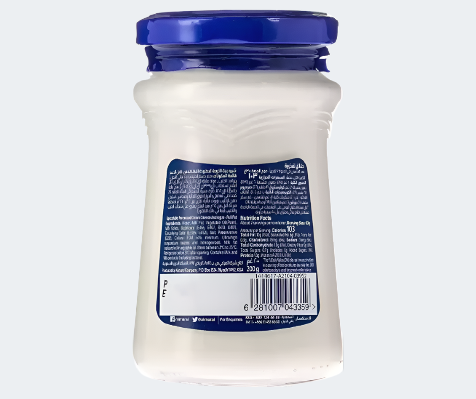 Almarai Processed Cream Cheese 500g