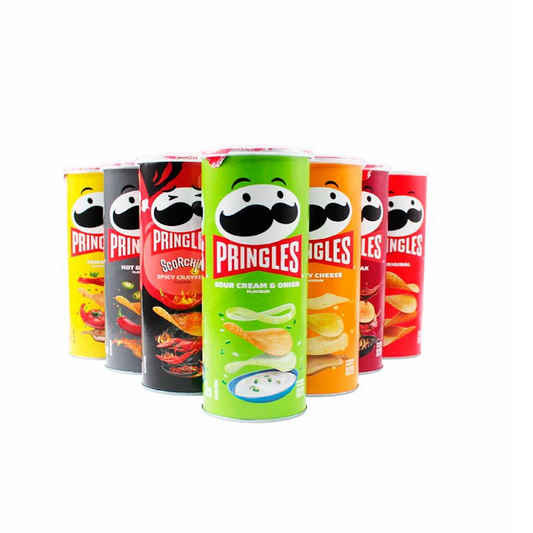 Pringles  Flavoured Chips 165g