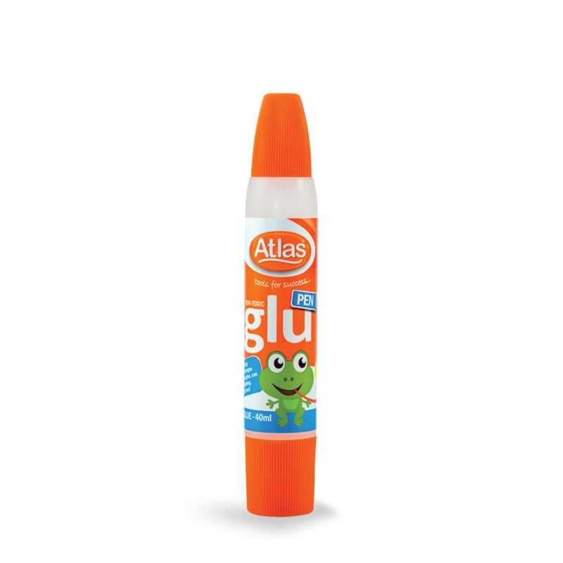 ATLAS CLEAR GLUE PEN 40G