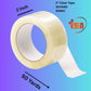 2" Clear Tape 50 YARD /50MIC