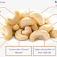 ESN Cashew Nuts 500g