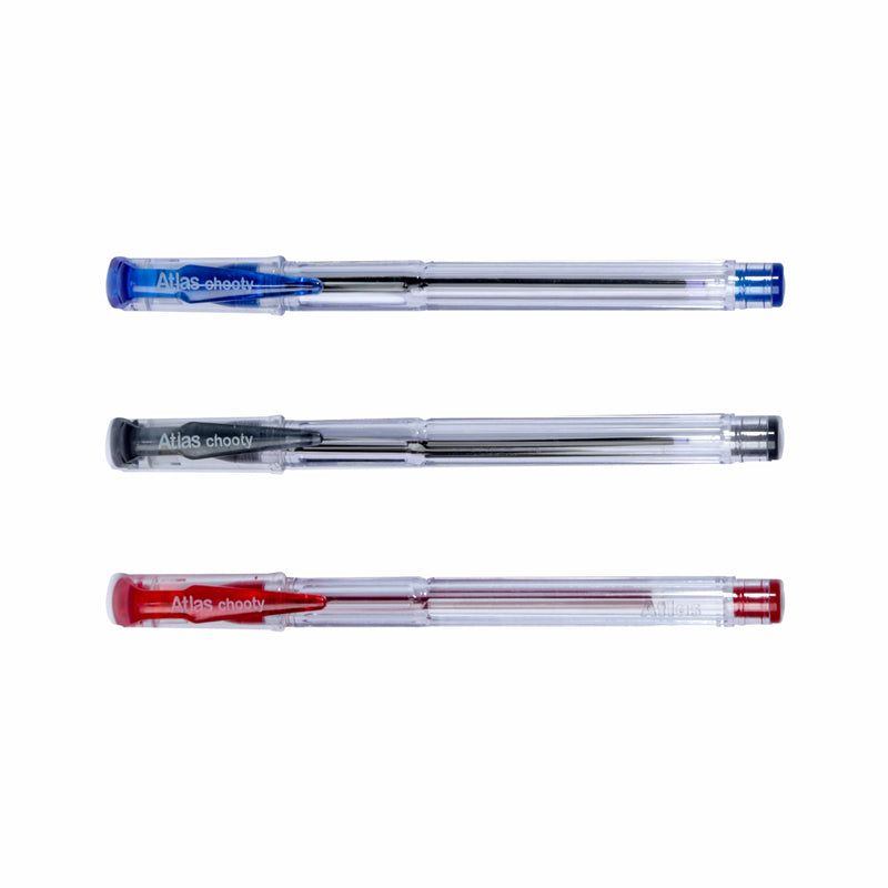 ATLAS PEN CHOOTY ASSORTED – PACK OF 3