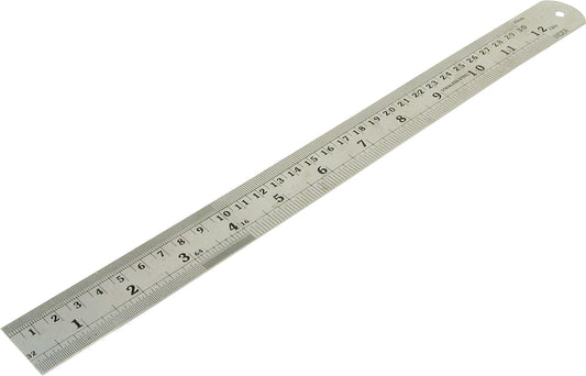 RULER STEEL HEAVY DUTY - 30CM